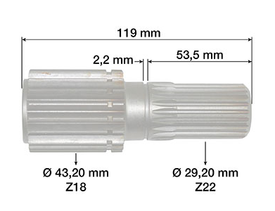 final drive shaft