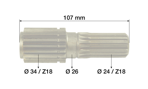 half shaft outer