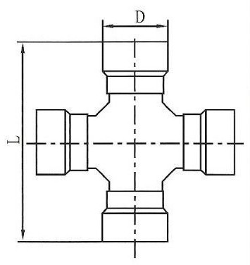 kryzme, universal joint, u-joint